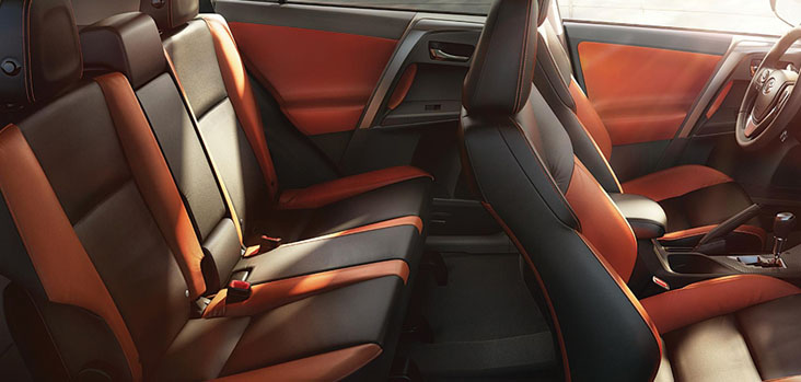 2015 Toyota RAV4 AWD Limited Interior Seating