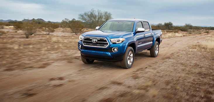 2016 Toyota Tacoma Exterior Front End Blue