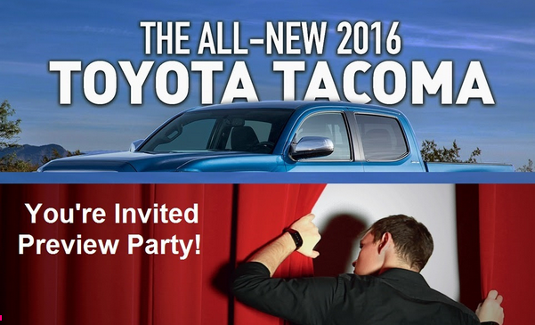 2016 Toyota Tacoma Preview