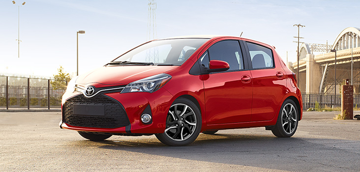 2016 Toyota Yaris Hatchback Exterior Sideview