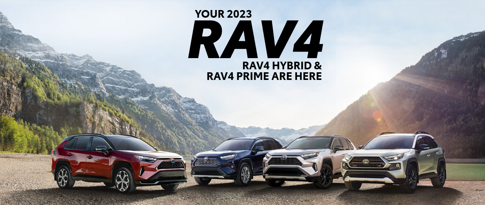 2023 Toyota RAV4 Lineup
